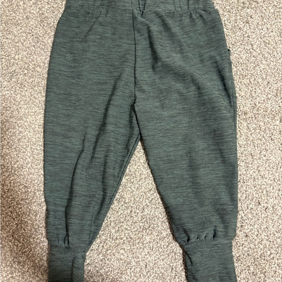 Puma Heather Green Athletic Sweatpants Joggers Kids Size 2T - Picture 5 of 7